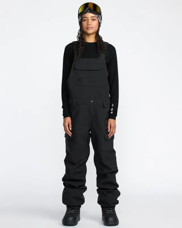 Women's Creston 3D Stretch Bib made by Volcom