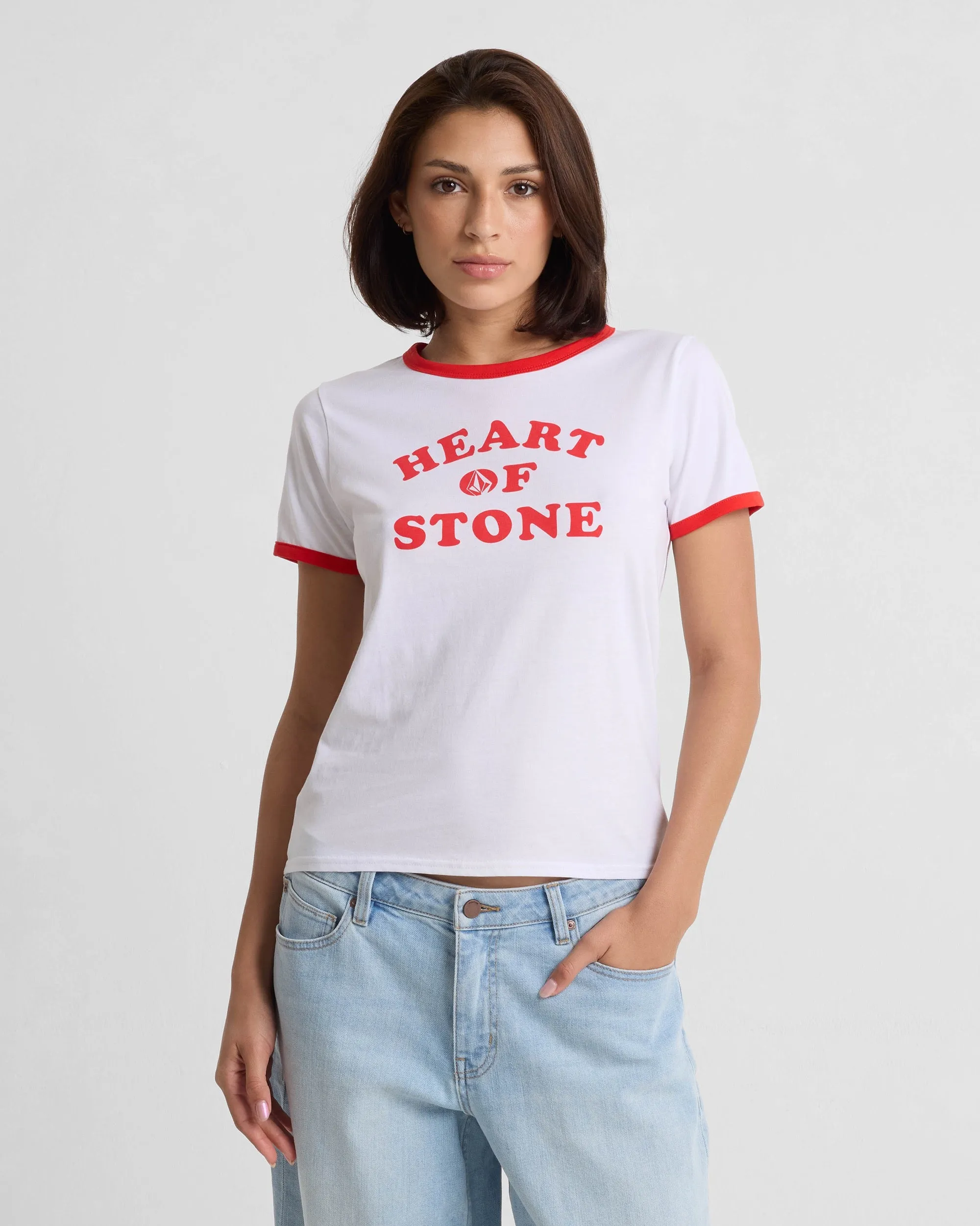 Women's Brk Up Ringer Tee sold by Volcom product image thumbnail 3