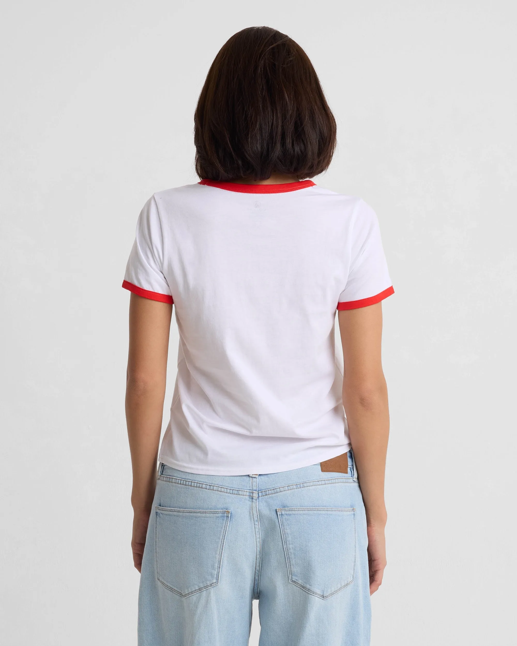 Women's Brk Up Ringer Tee sold by Volcom product image thumbnail 4