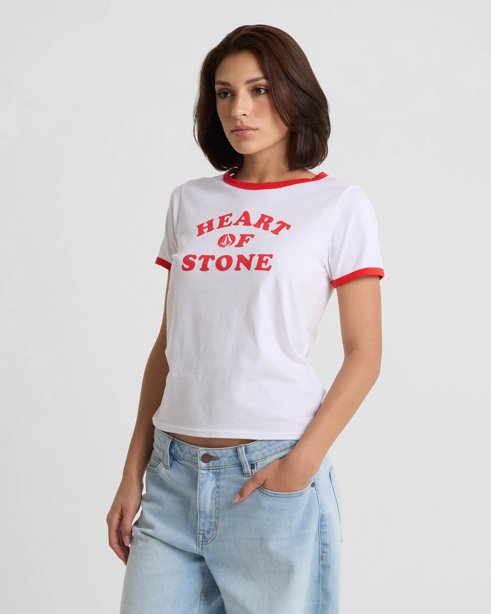 Women's Brk Up Ringer Tee sold by Volcom