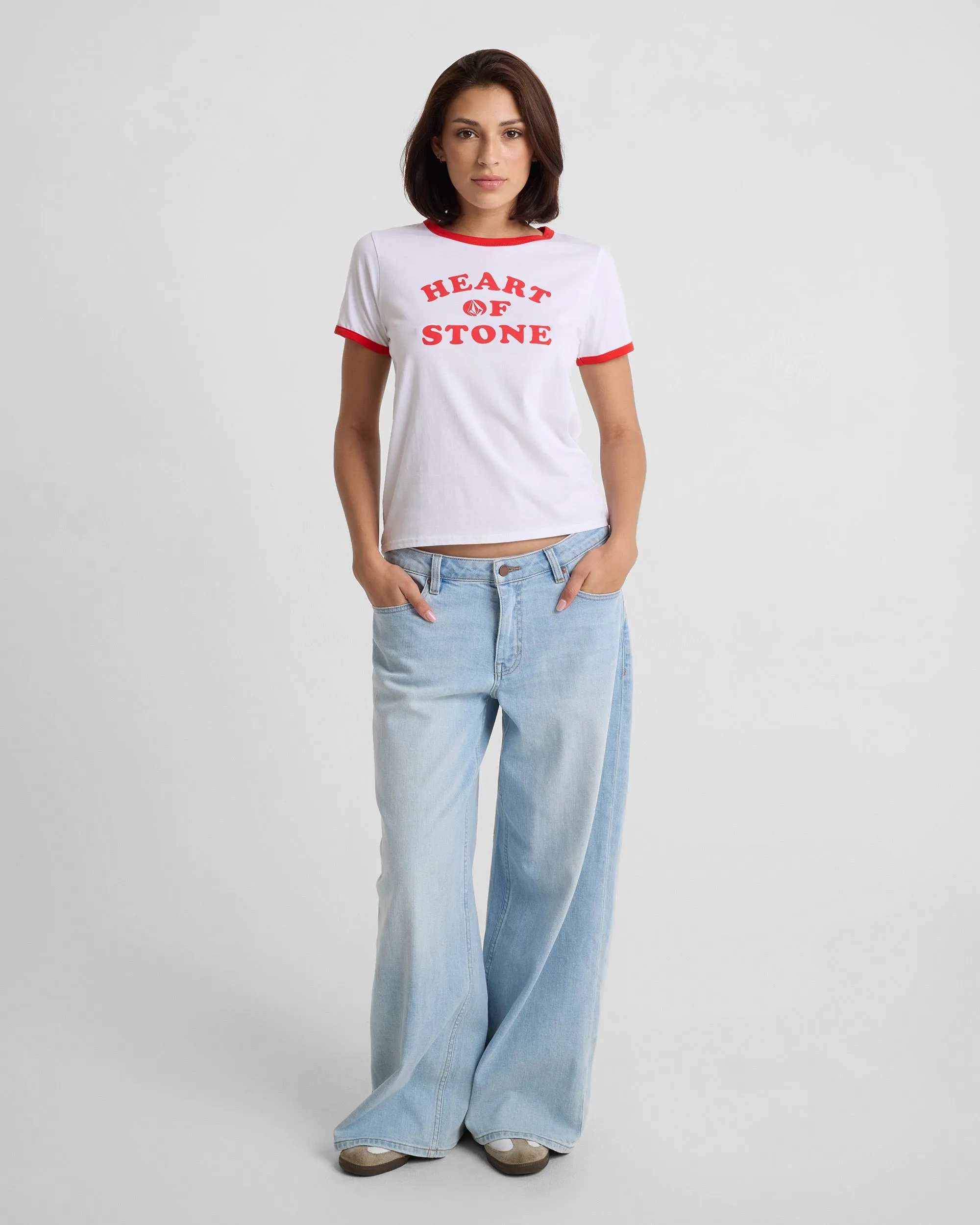 Women's Brk Up Ringer Tee sold by Volcom product image thumbnail 2