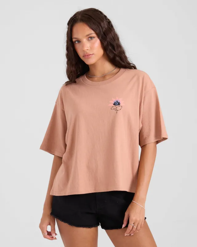Women's Burnout BF Tee made by Volcom