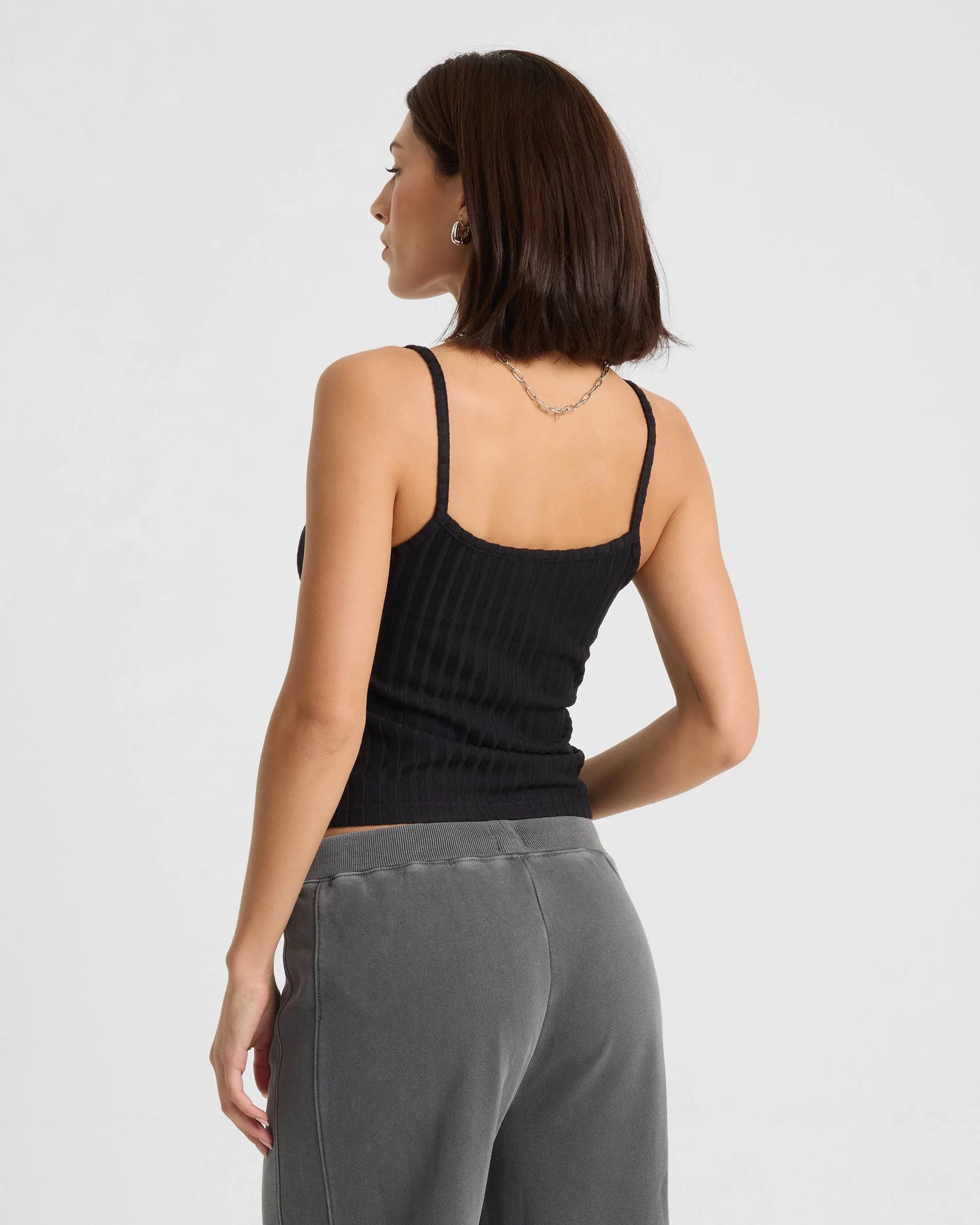 Women's Lived In Rib Tank sold by Volcom product image thumbnail 4