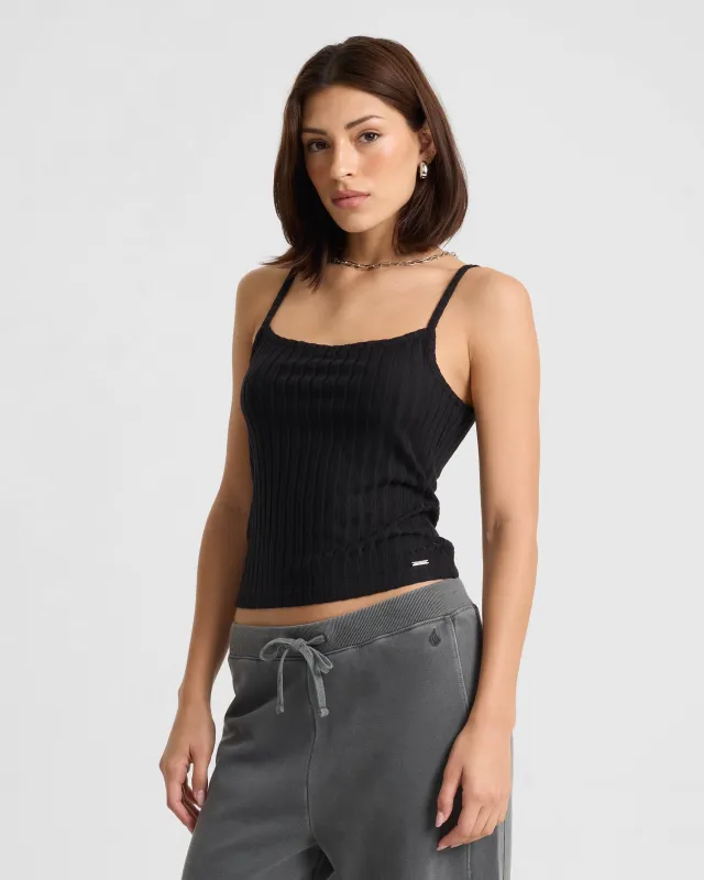 Women's Lived In Rib Tank sold by Volcom