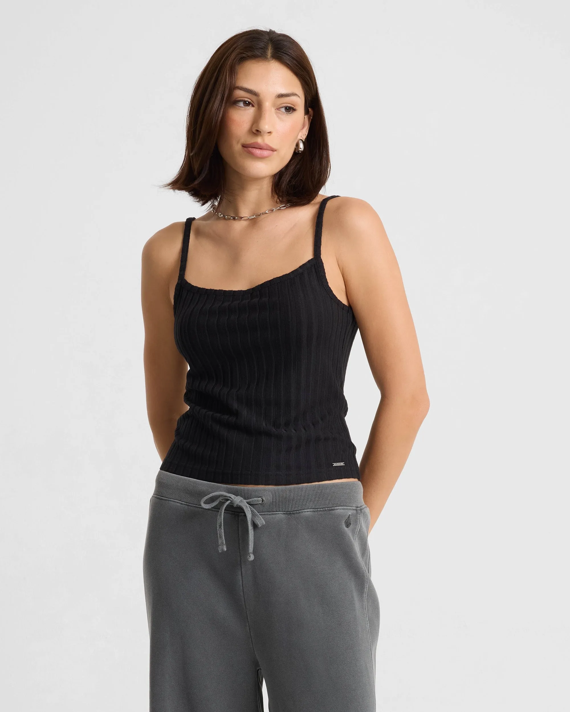 Women's Lived In Rib Tank sold by Volcom product image thumbnail 2