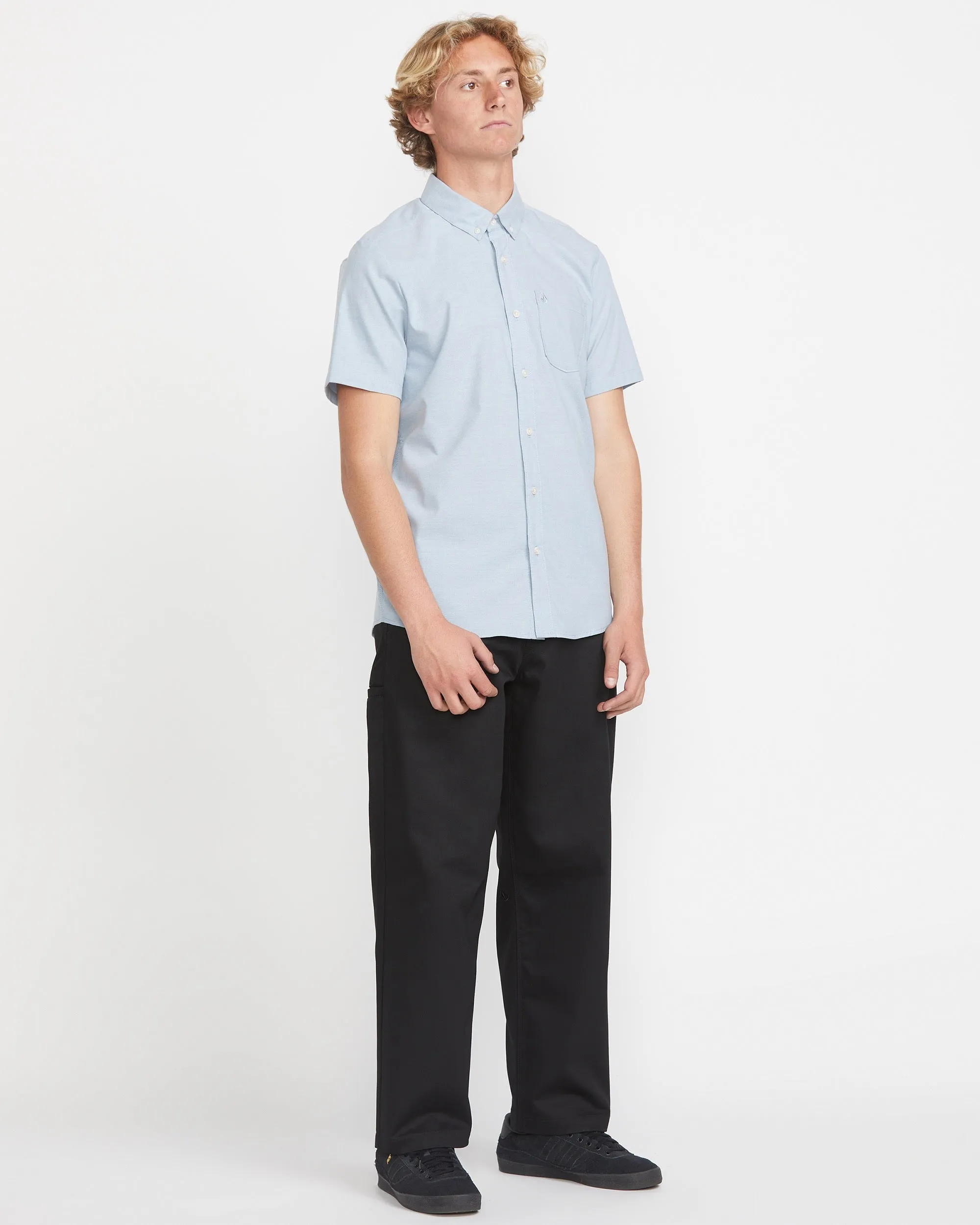 Men's Everett Oxford Short Sleeve sold by Volcom product image thumbnail 3