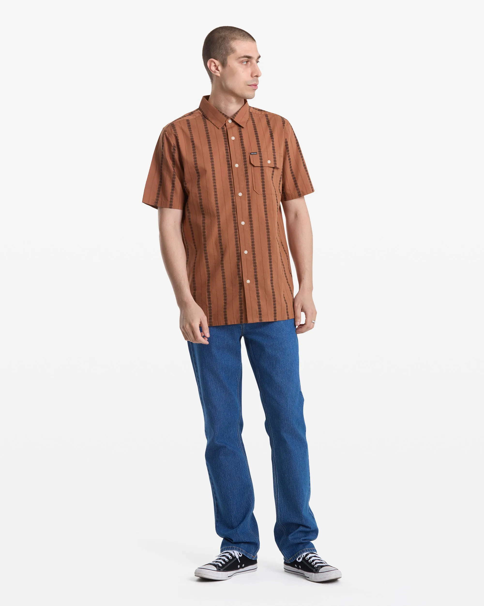 Men's Whitworth Short Sleeve Shirt sold by Volcom product image thumbnail 4