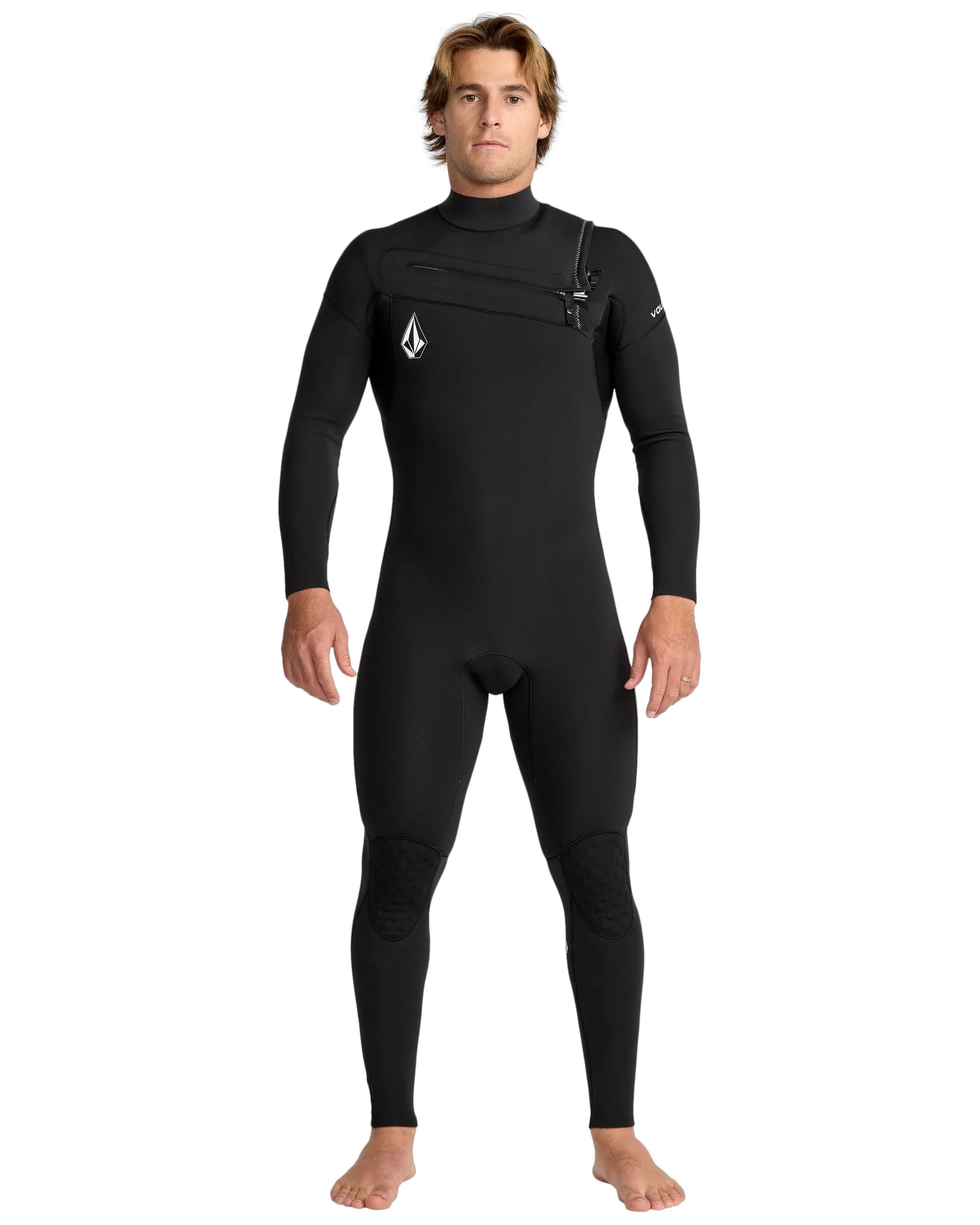 Men's 3/2MM Modulator Chest Zip Full Wetsuit sold by Volcom