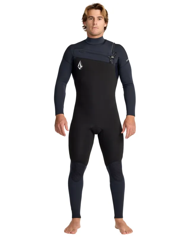 Men's 4/3 Modulator Chest Zip Full Wetsuit sold by Volcom