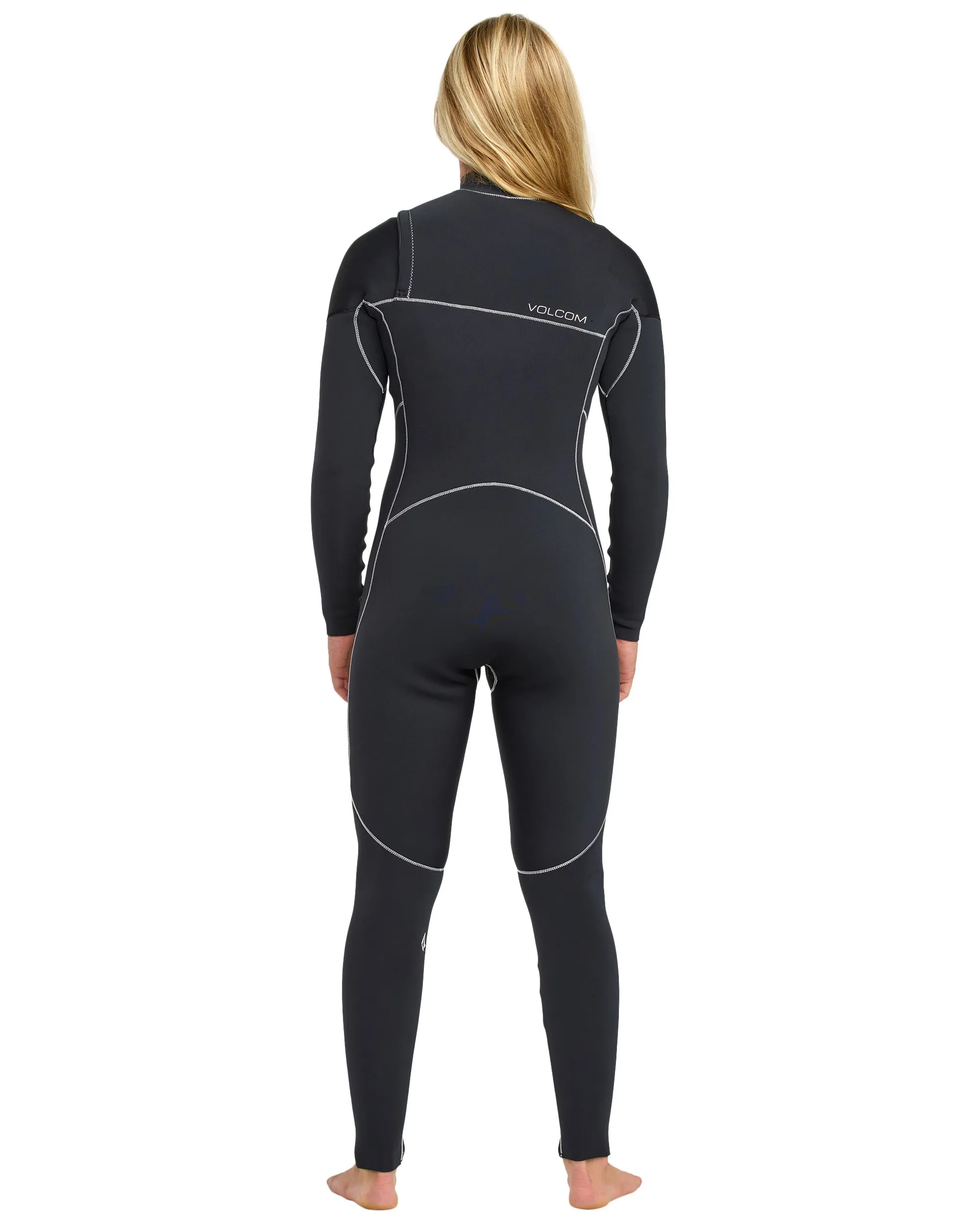Women's 3/2 Modulator Chest Zip Full Wetsuit sold by Volcom product image thumbnail 2