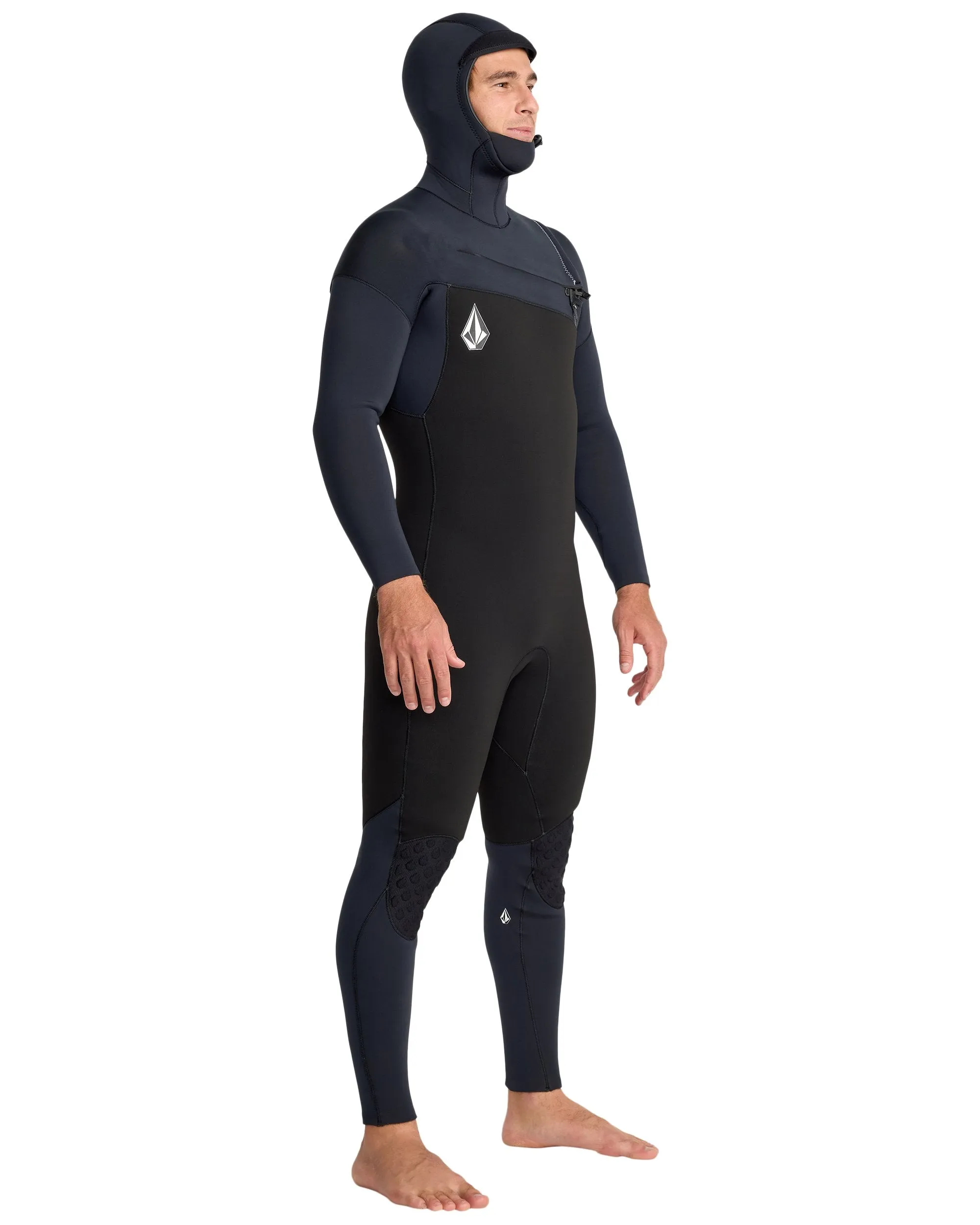 Men's 5/4/3 Modulator Hooded Chest Zip Full Wetsuit sold by Volcom product image thumbnail 5