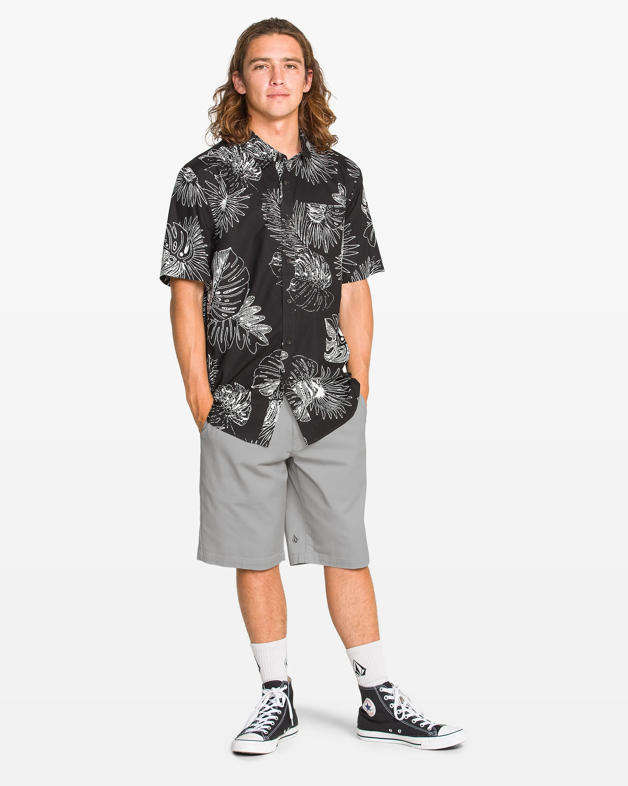 Men's Frickin Modern Stretch Shorts 21 sold by Volcom product image thumbnail 3