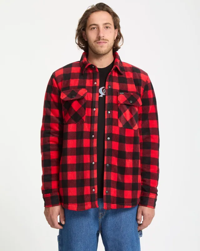 Men's Bowered Fleece Long Sleeve made by Volcom