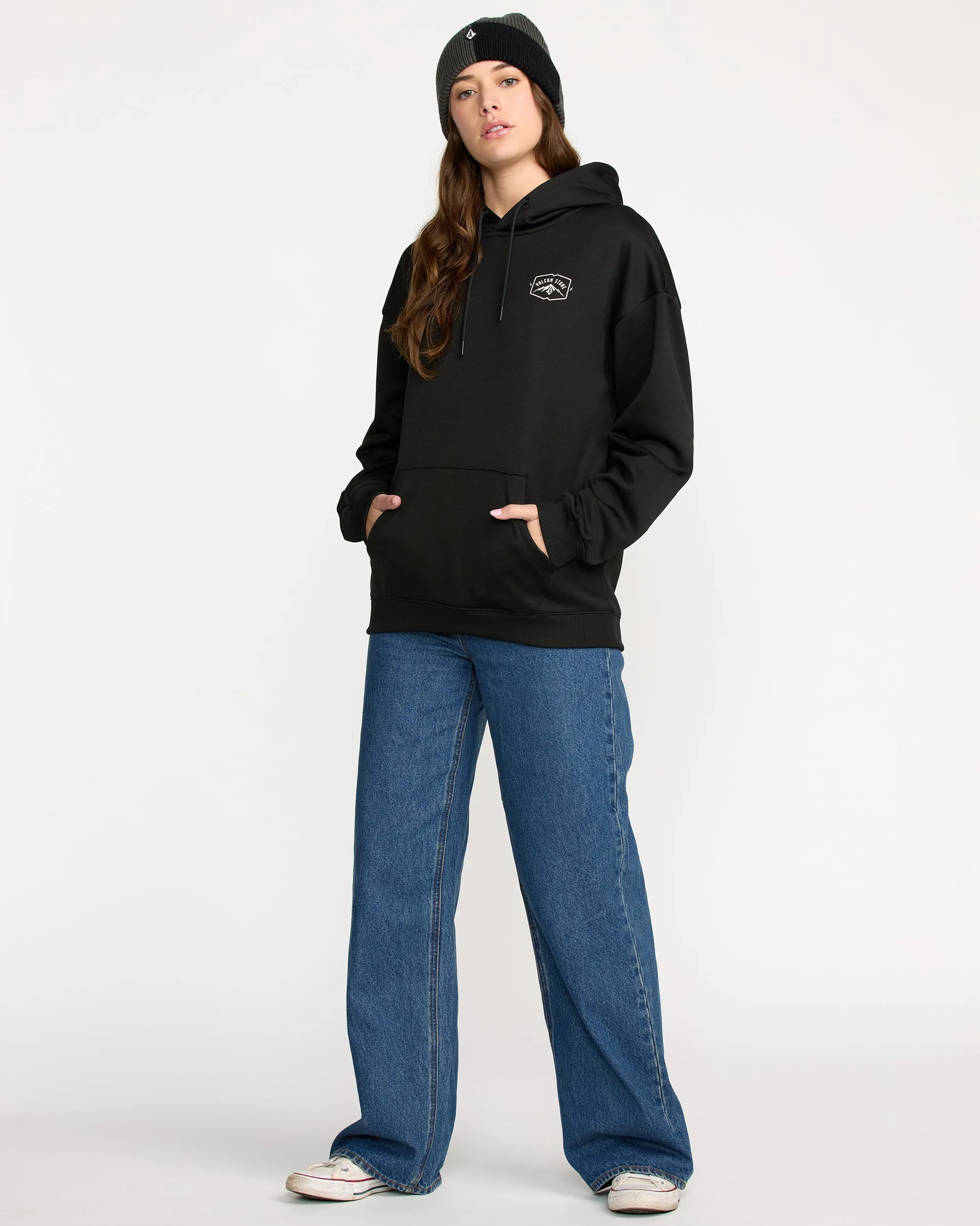 Women's Essential Hydro Hoodie sold by Volcom product image thumbnail 4