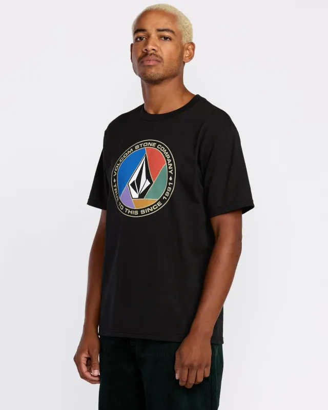 Men's Circle Stone Short Sleeve Tee made by Volcom