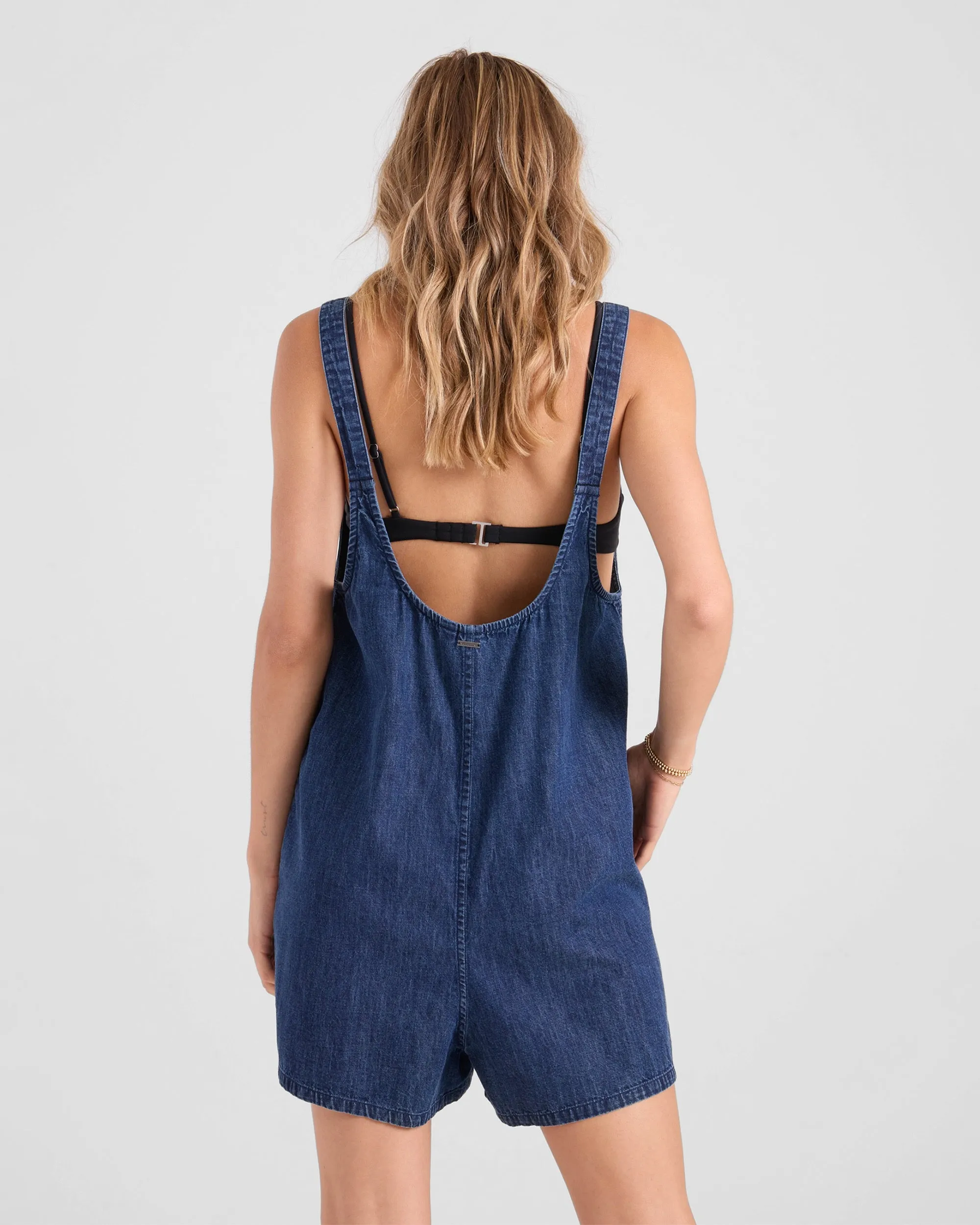 Women's Lived In Shorts Romper sold by Volcom product image thumbnail 2