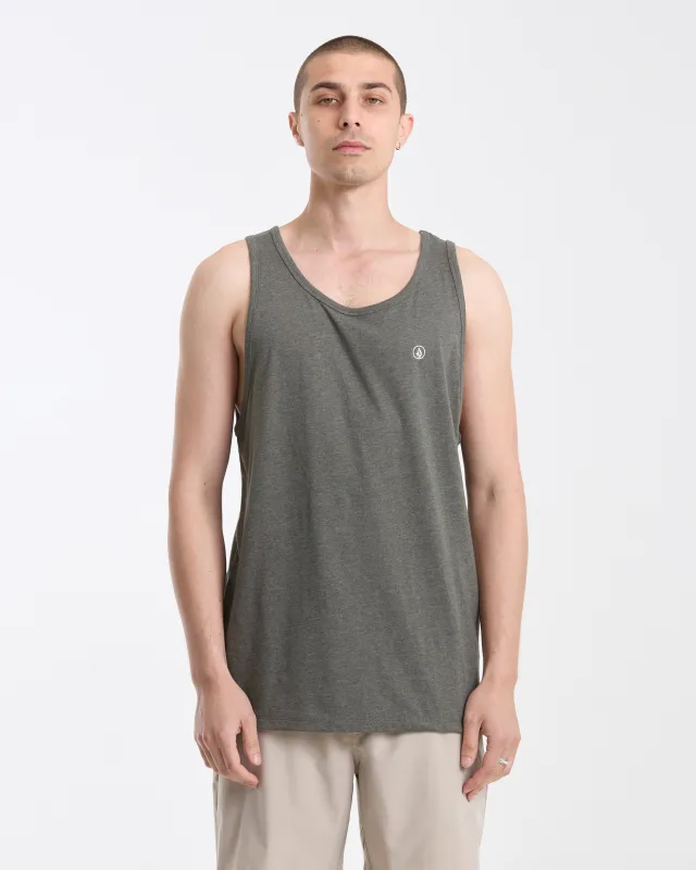 Men's Solid Heather Tank made by Volcom