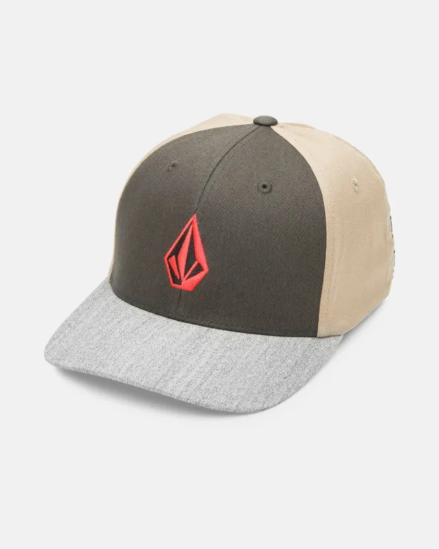 Men's Full Stone Heather Flexfit Hat made by Volcom