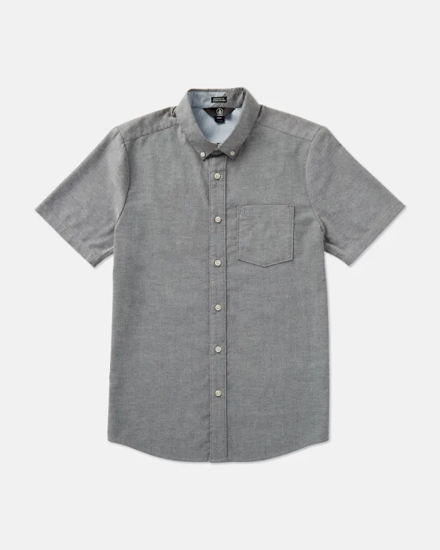 Men's Everett Oxford Short Sleeve Shirt made by Volcom