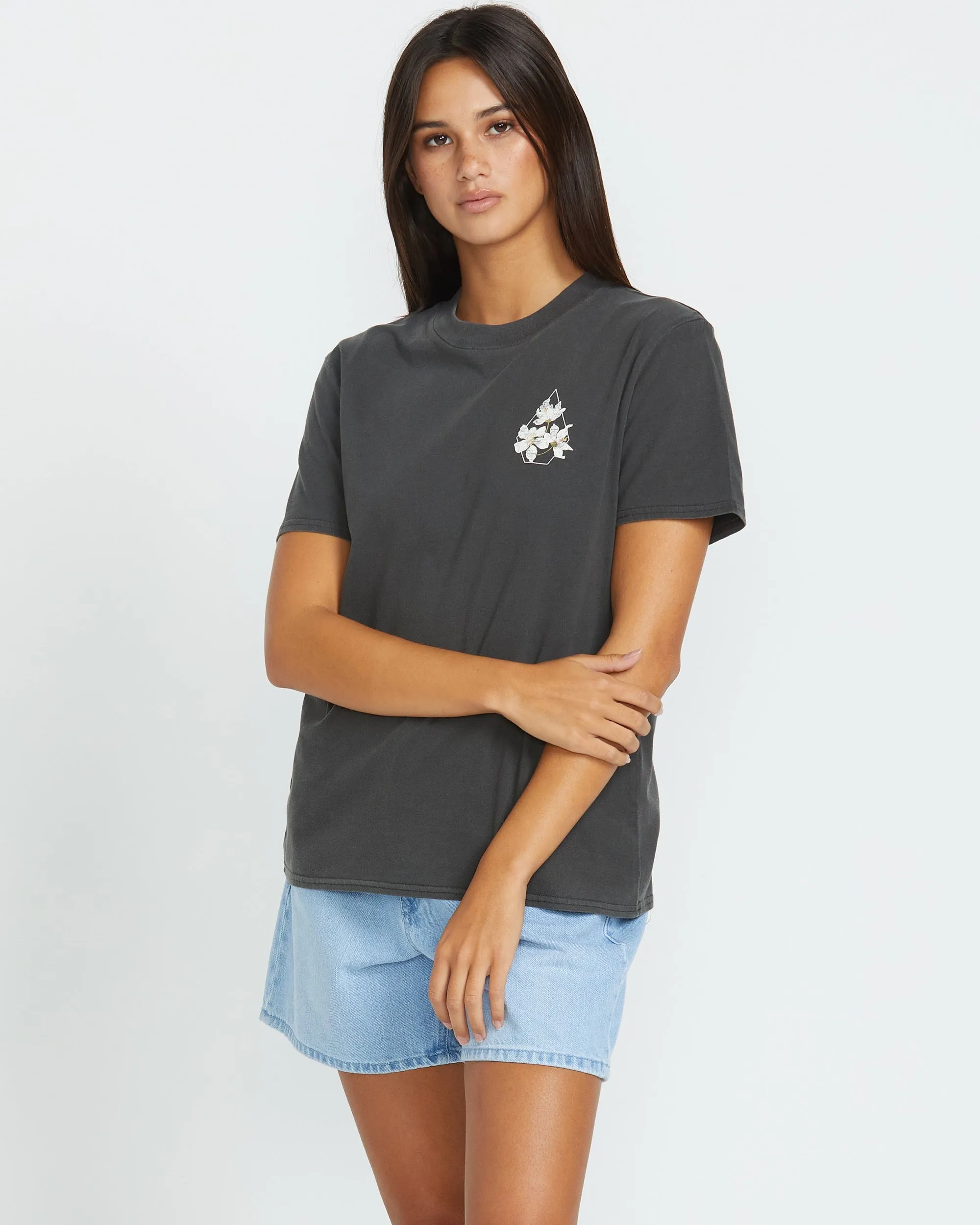 Women's Lock It Up Tee sold by Volcom product image thumbnail 3