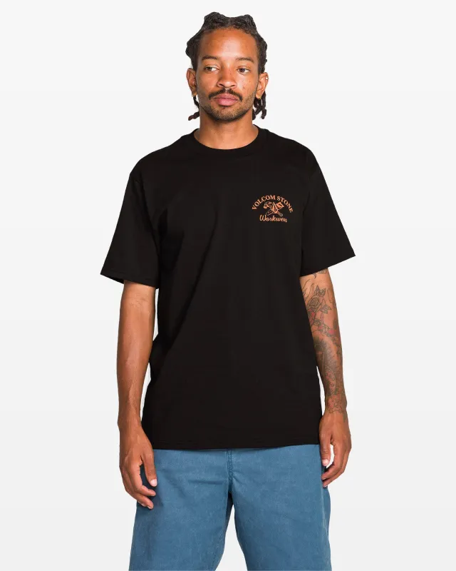 Men's Crosscut Workwear Short Sleeve Tee made by Volcom