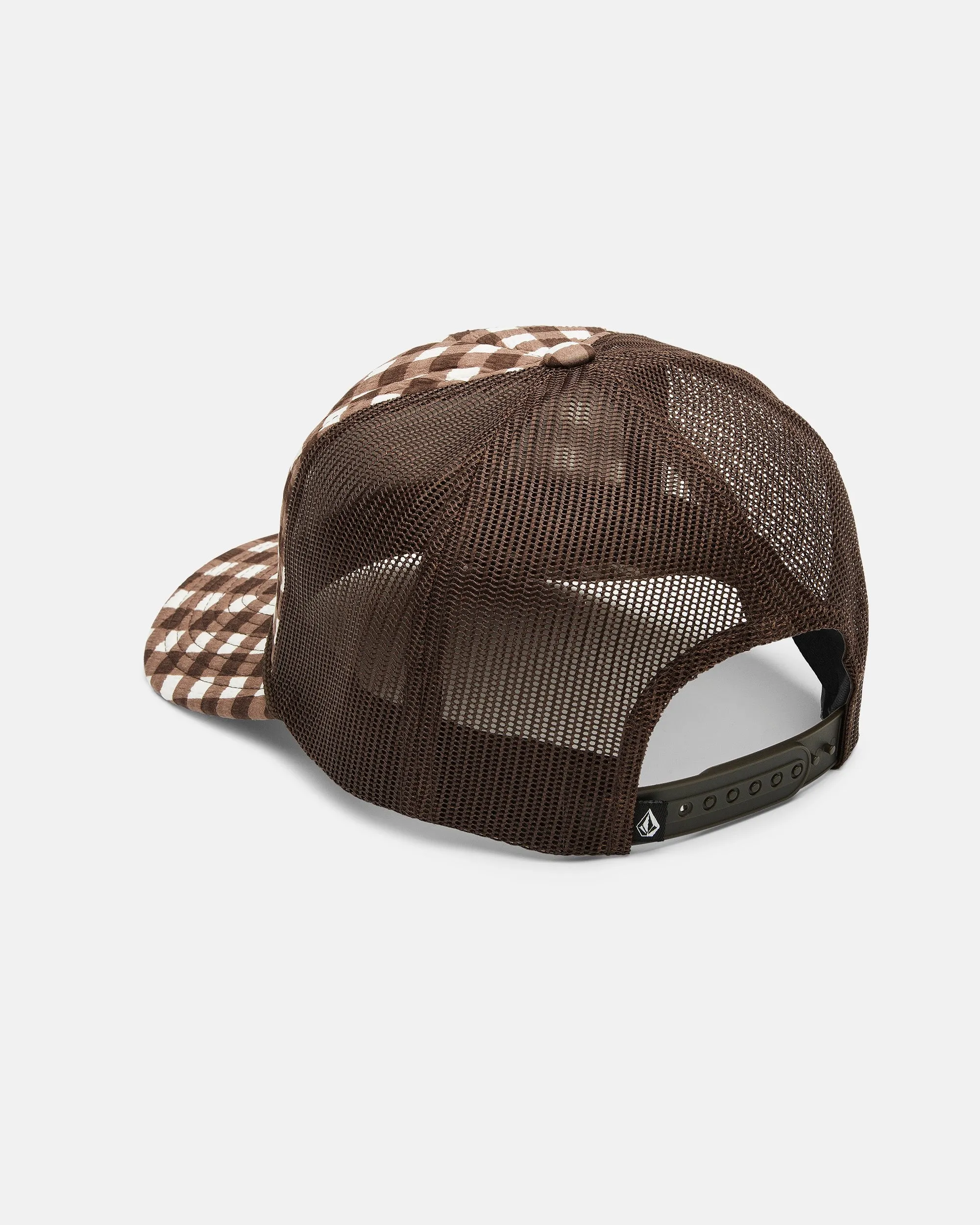Women's Stone Plaid Trucker Hat sold by Volcom product image thumbnail 2