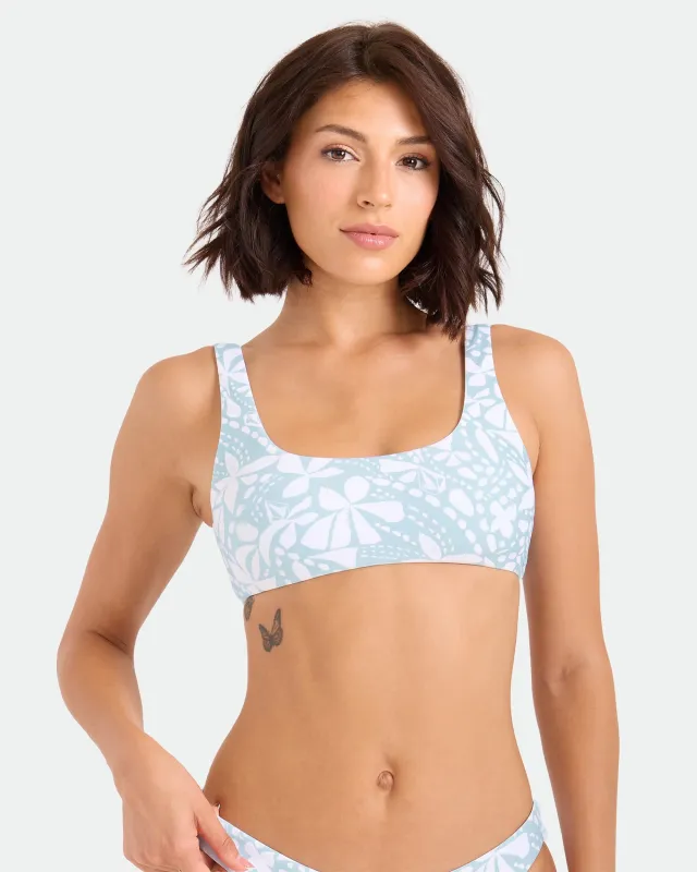 Women's Tribal Stone Scoop Bralette made by Volcom