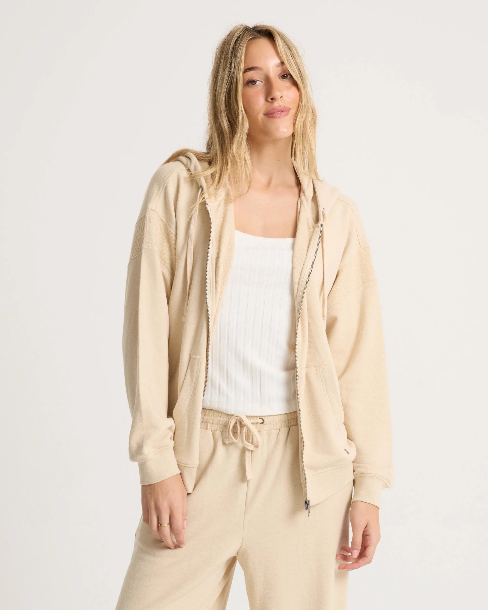 Women's Lil Frenchie Zip Hoodie sold by Volcom product image thumbnail 5