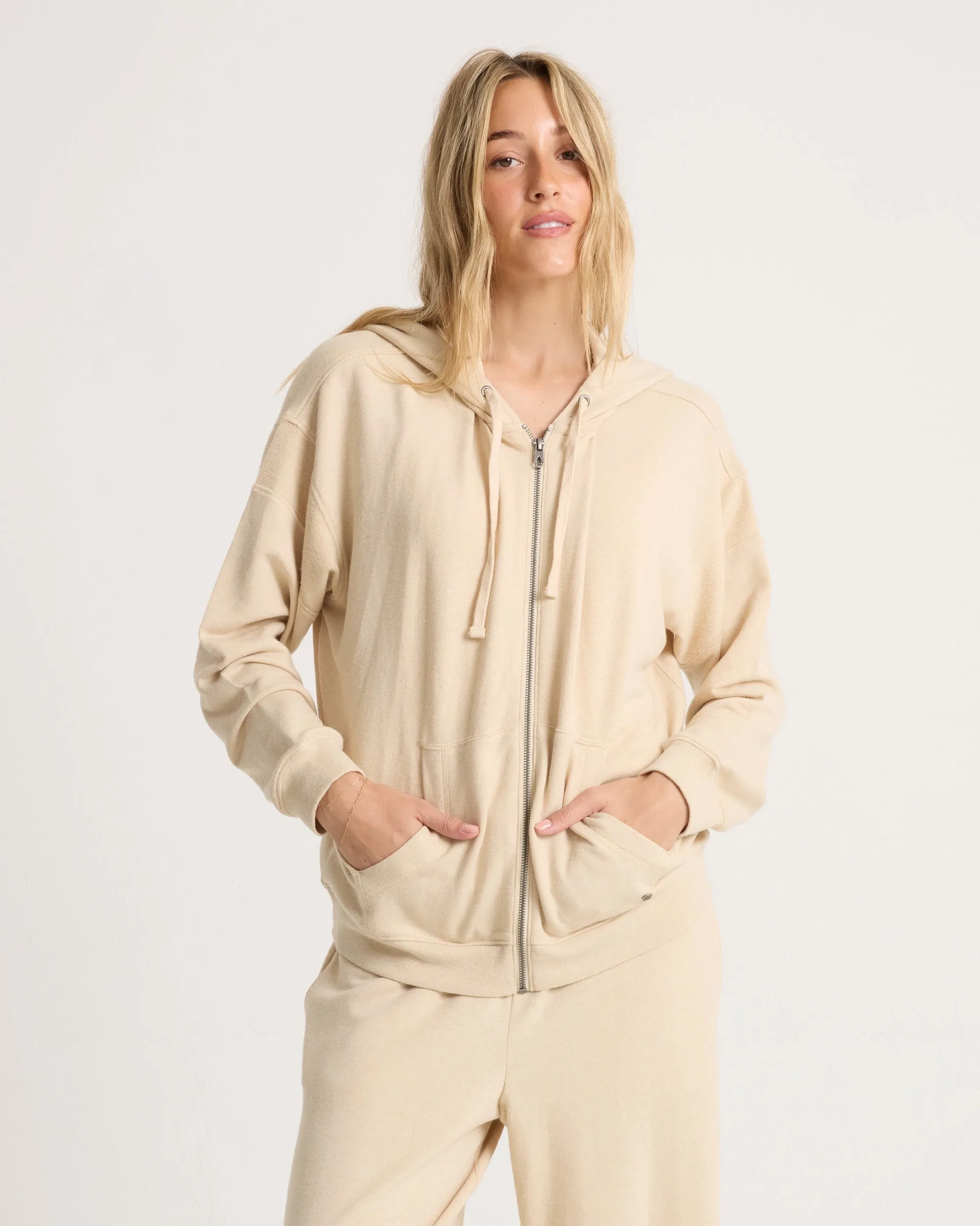 Women's Lil Frenchie Zip Hoodie sold by Volcom product image thumbnail 3