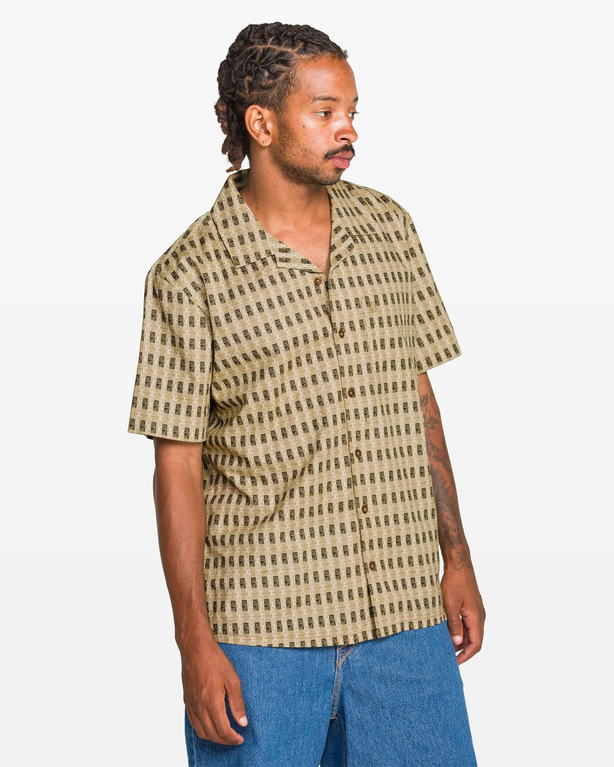Men's Macros Short Sleeve Shirt sold by Volcom