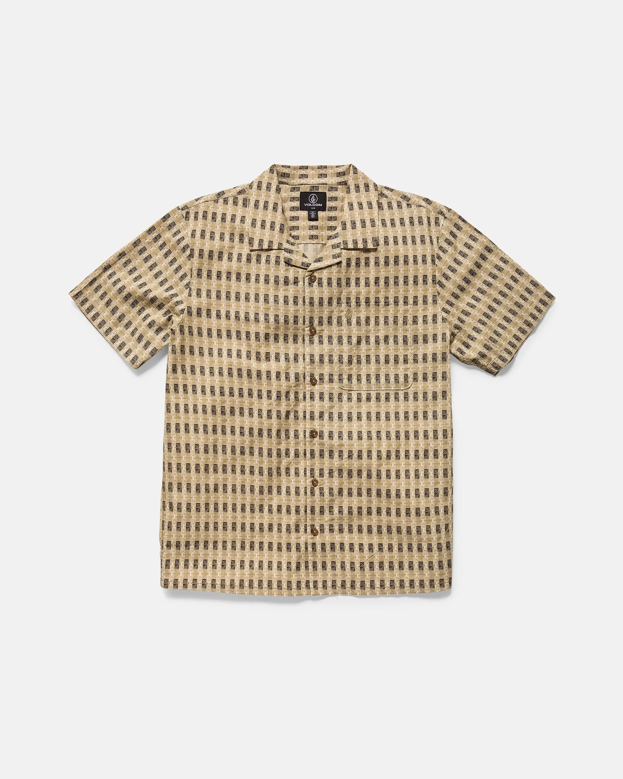 Men's Macros Short Sleeve Shirt sold by Volcom product image thumbnail 3