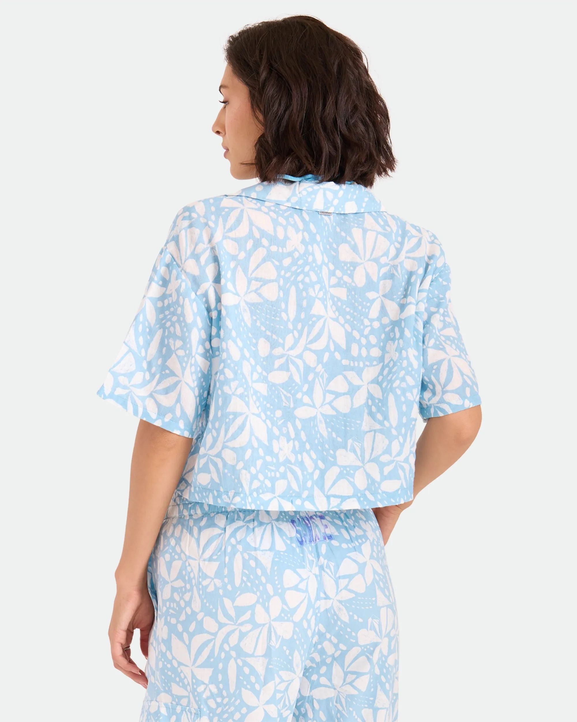 Women's Tied Up Crop Shirt sold by Volcom product image thumbnail 2