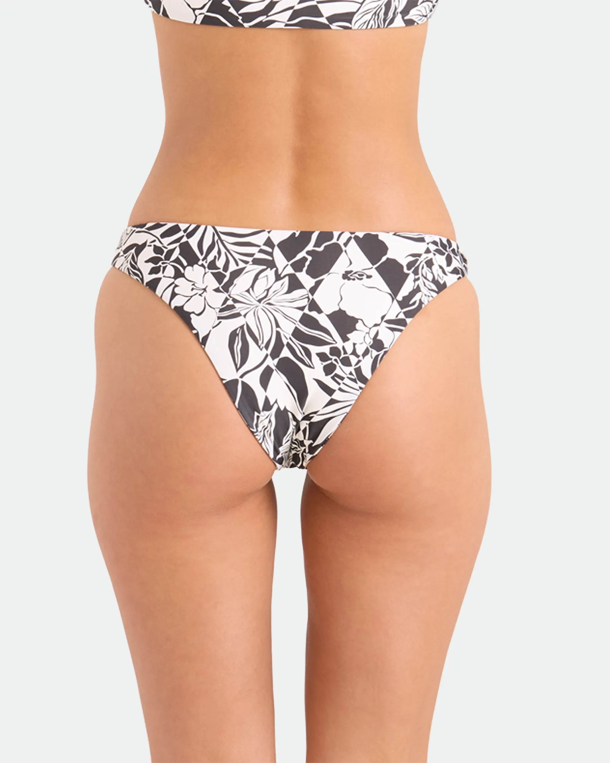 Women's Hibiscus Diamond Midrise Skimpy Reversible Bikini Bottom sold by Volcom product image thumbnail 2
