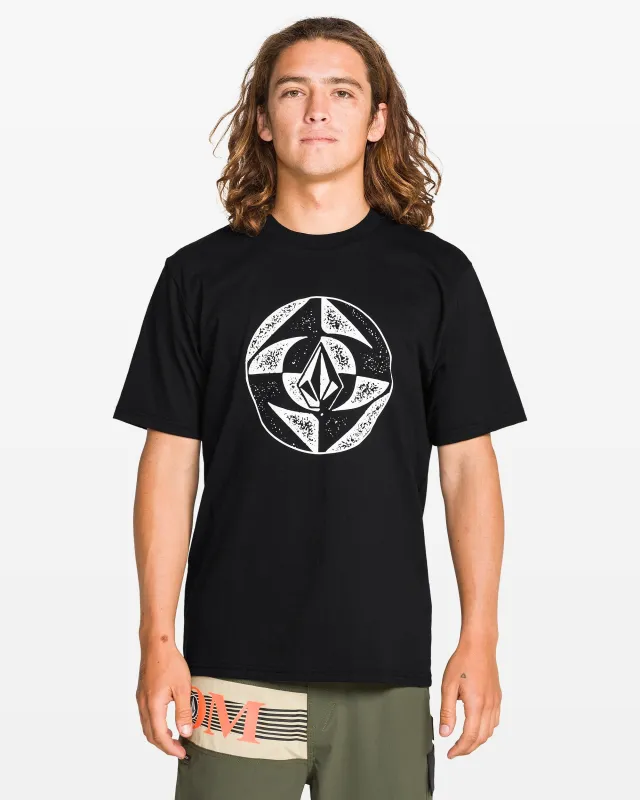 Men's Circle Stone Split Short Sleeve Tee made by Volcom