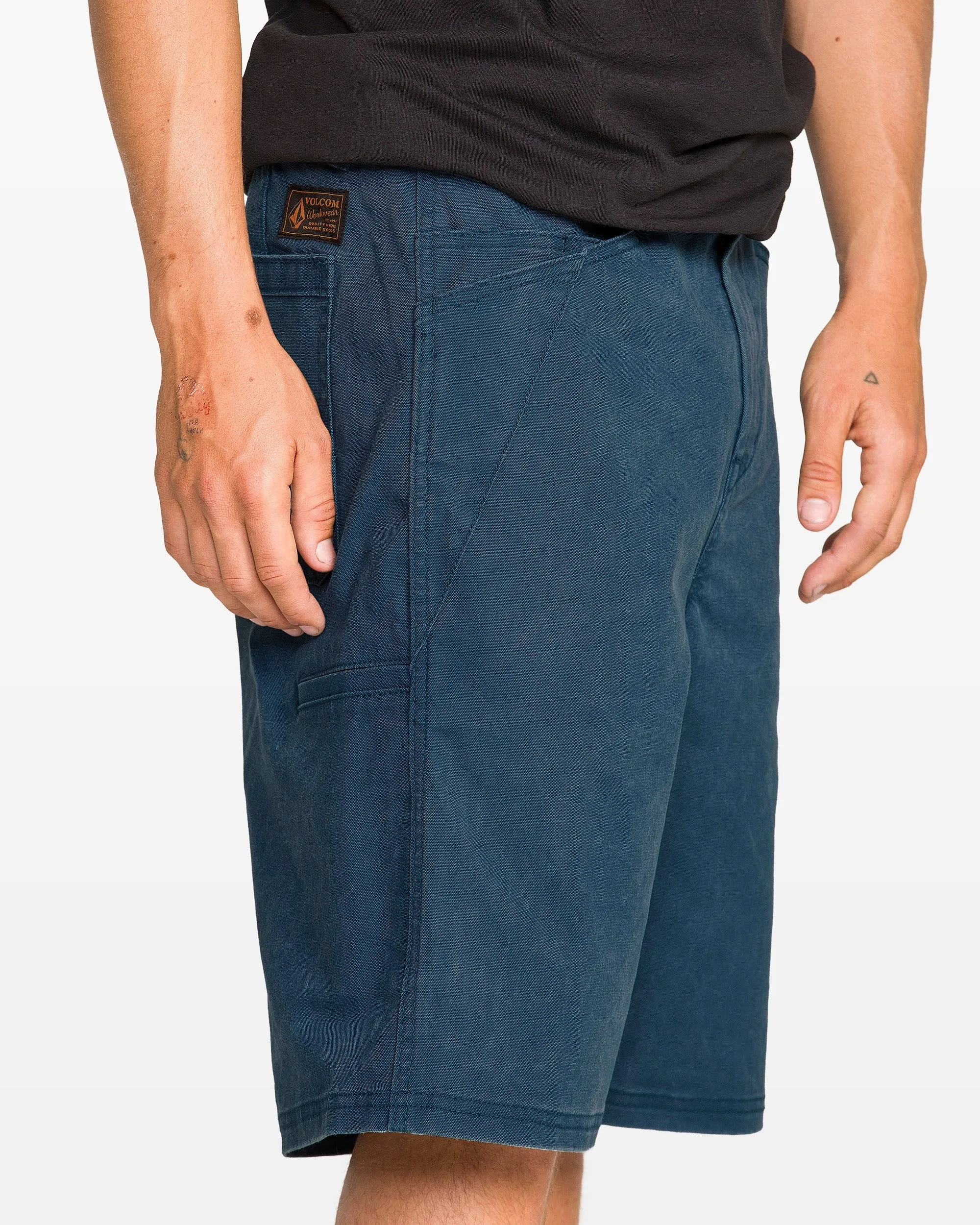 Men's Dialed Relaxed Work Shorts sold by Volcom product image thumbnail 3