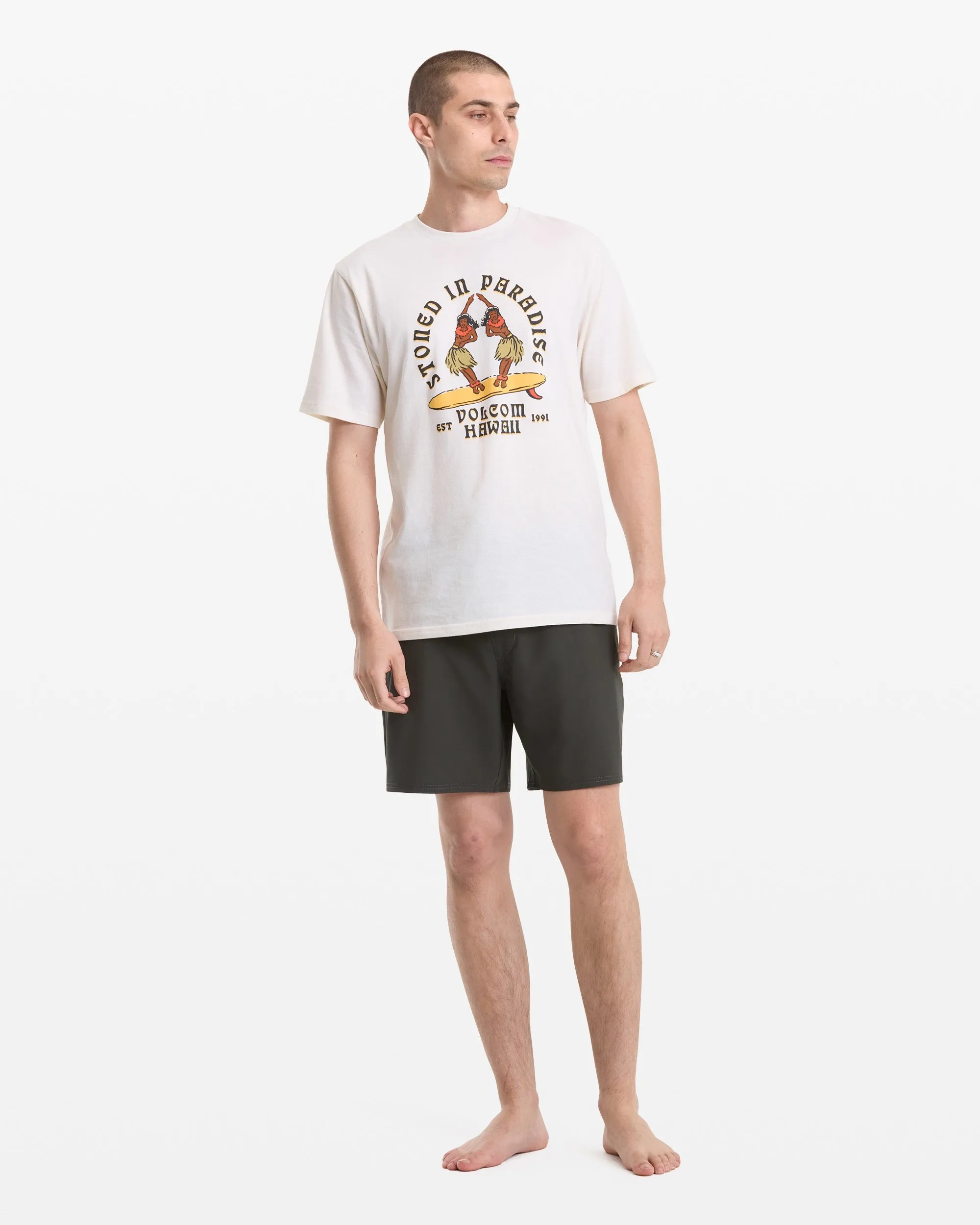 Men's Stoned In Paradise Short Sleeve Tee sold by Volcom product image thumbnail 5
