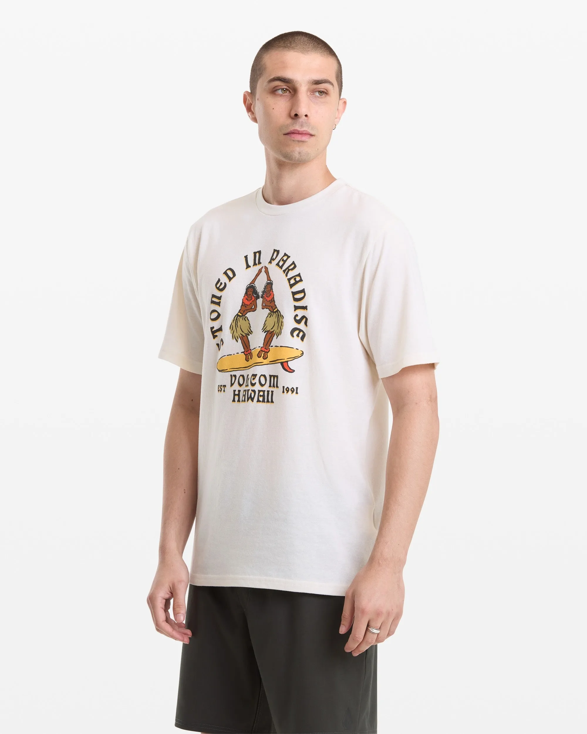 Men's Stoned In Paradise Short Sleeve Tee sold by Volcom product image thumbnail 4