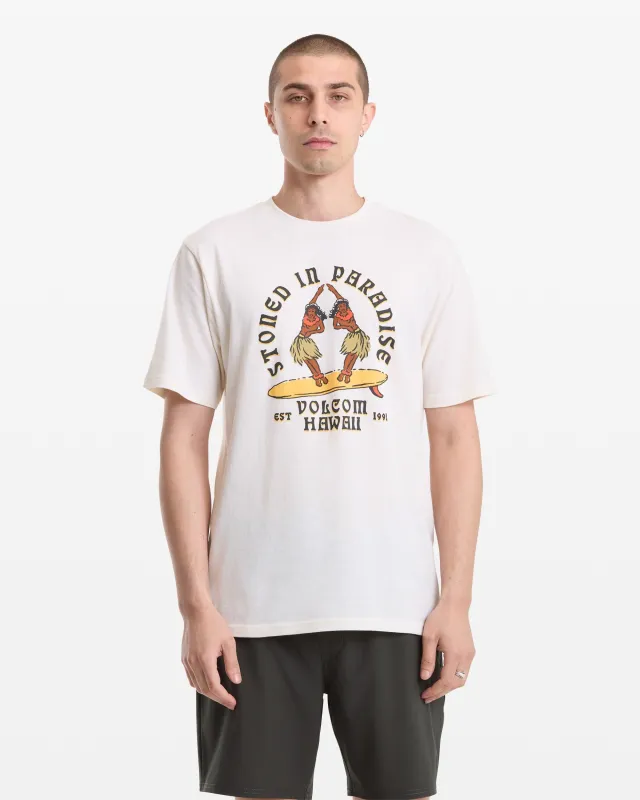 Men's Stoned In Paradise Short Sleeve Tee made by Volcom