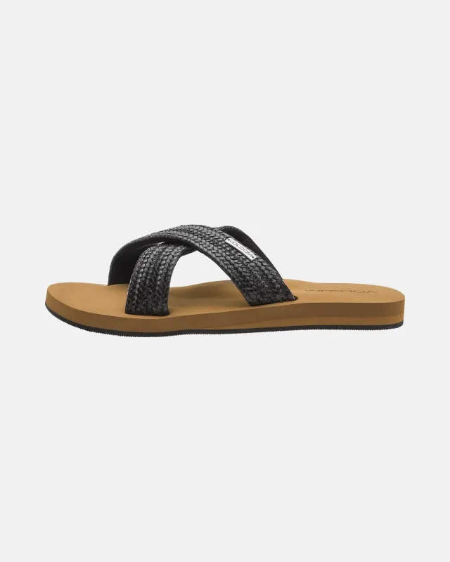 Women's Volcom Double Cross Sandals made by Volcom