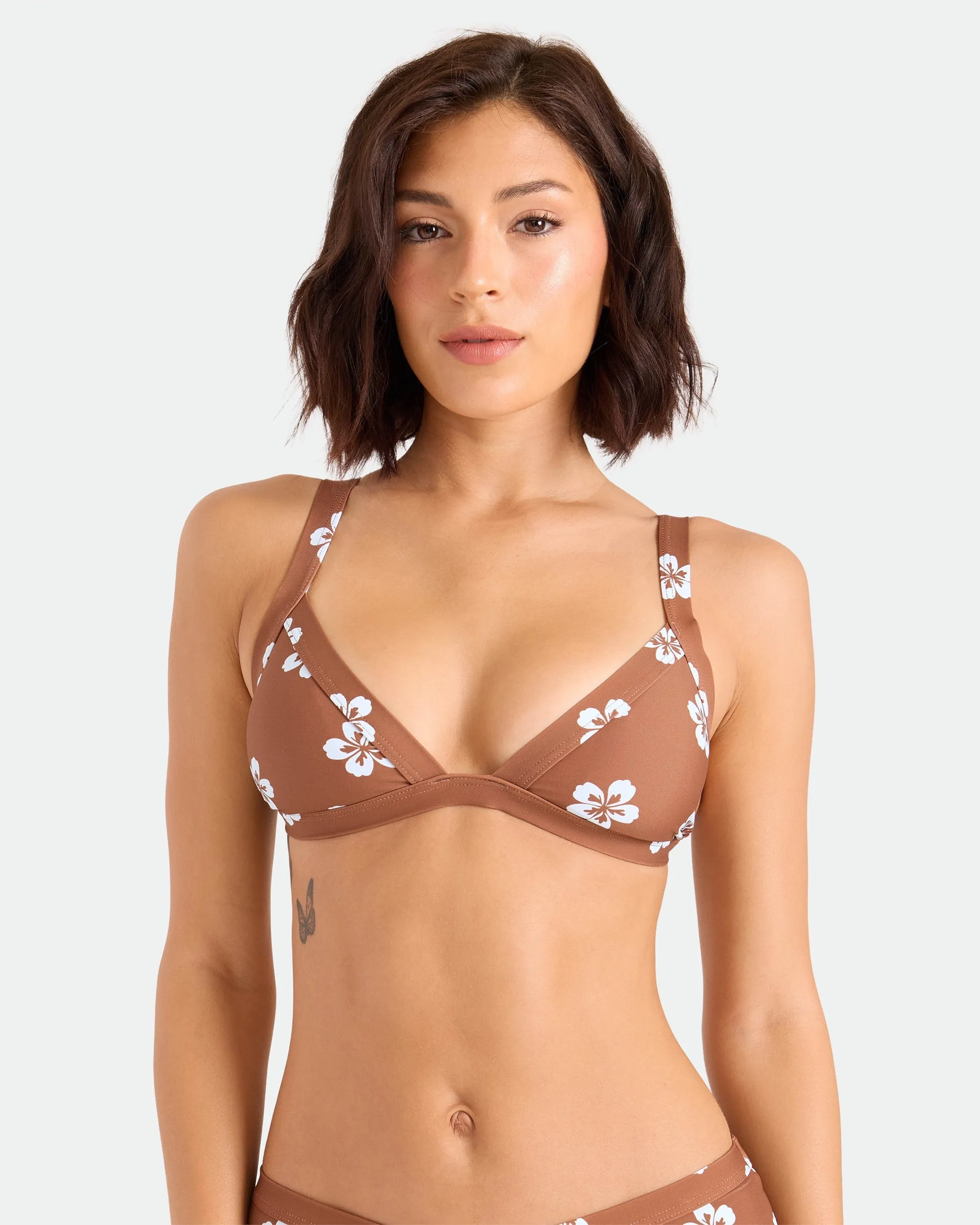 Women's Coco Retro Bloom Banded Triangle Top sold by Volcom