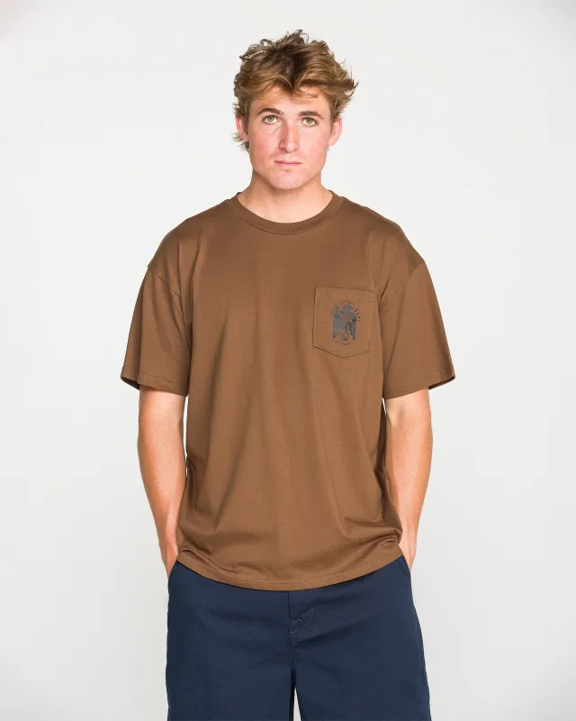 Men's Troubador Short Sleeve Tee made by Volcom