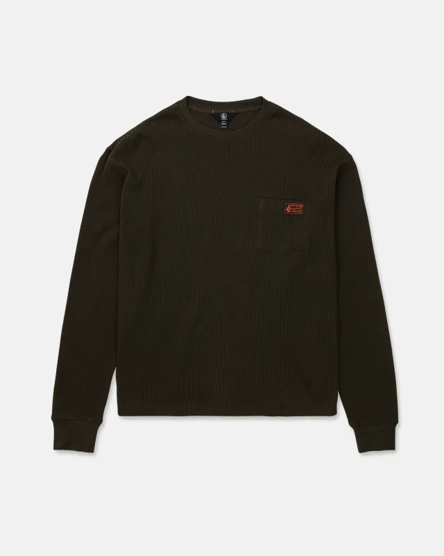 Men's Overtime Workwear Thermal Long Sleeve Shirt made by Volcom