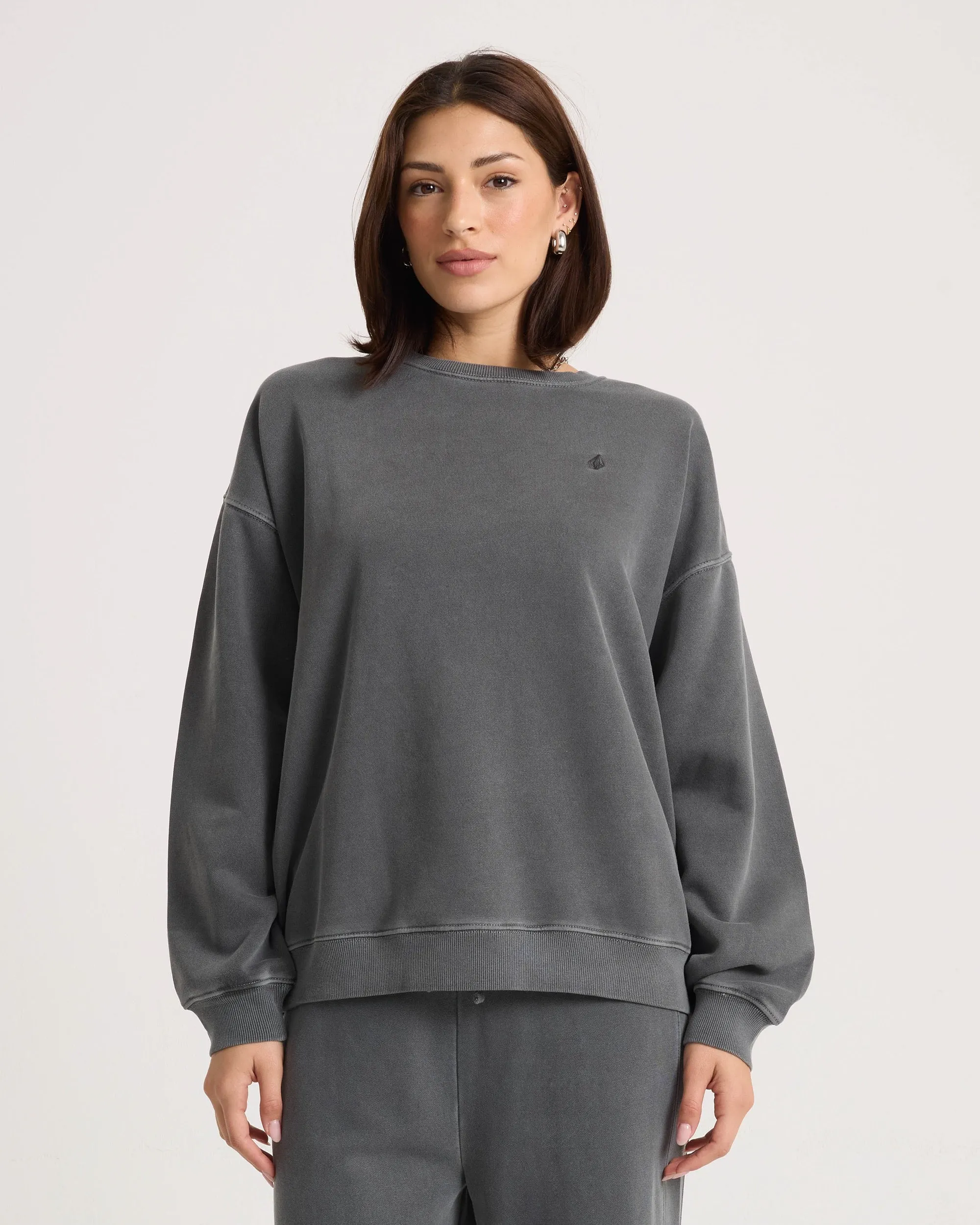 Women's Stone Soft Crew sold by Volcom product image thumbnail 4