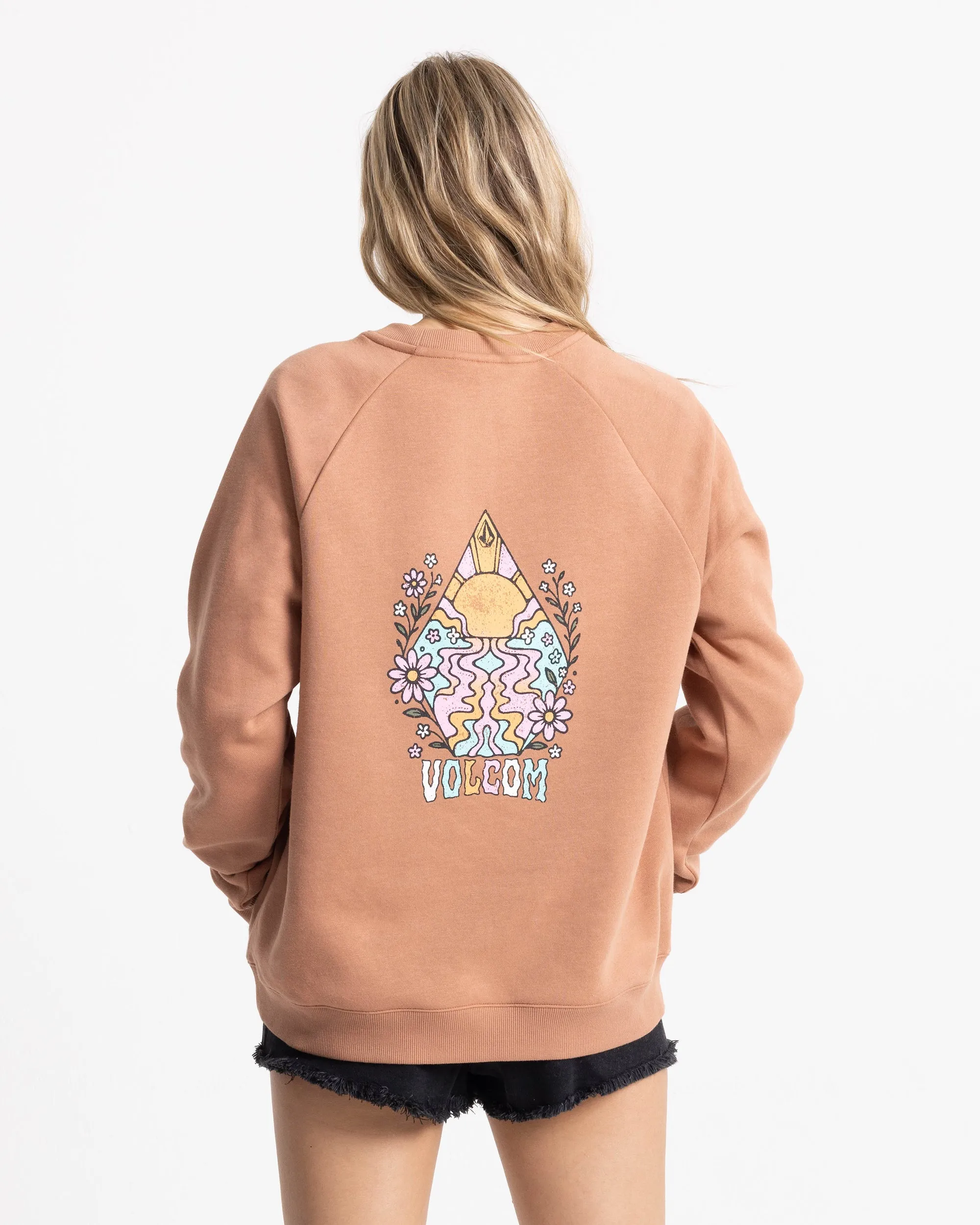 Women's Stone Magic Boyfriend Crew sold by Volcom product image thumbnail 2