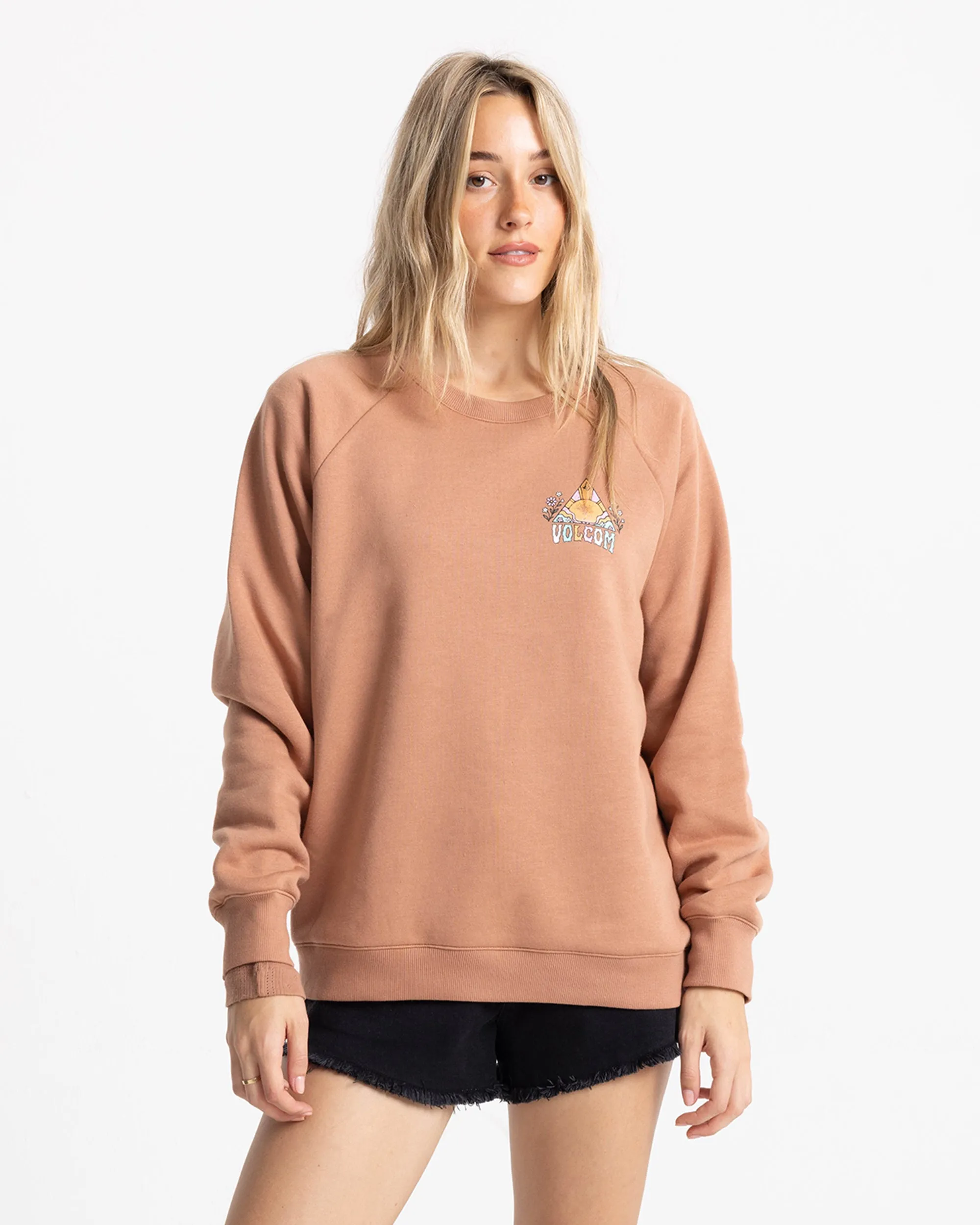 Women's Stone Magic Boyfriend Crew sold by Volcom product image thumbnail 4