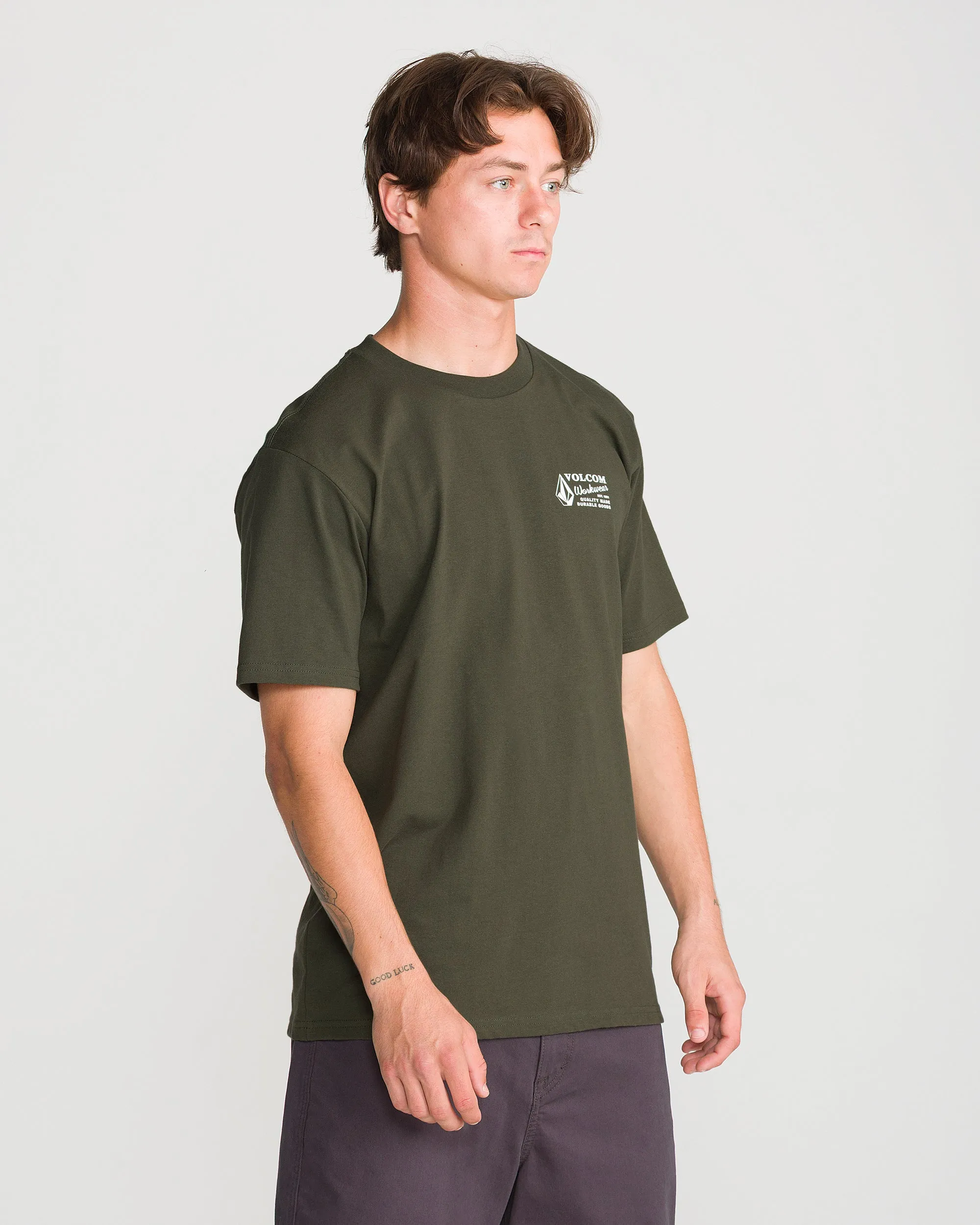 Men's Volcom Workwear Short Sleeve Tee sold by Volcom product image thumbnail 4