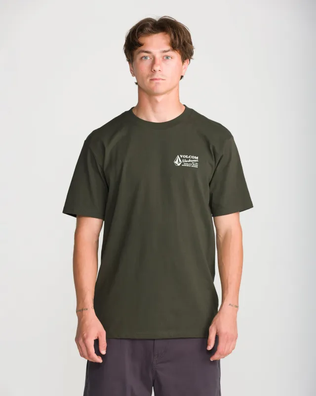 Men's Volcom Workwear Short Sleeve Tee made by Volcom