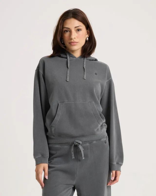 Women's Stone Soft Hoodie made by Volcom