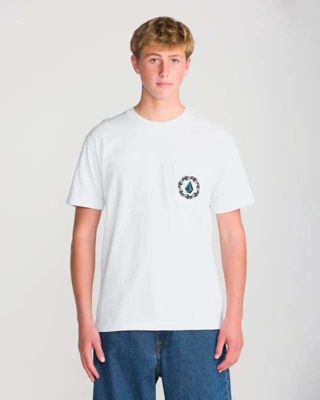 Men's Twister Short Sleeve Tee made by Volcom
