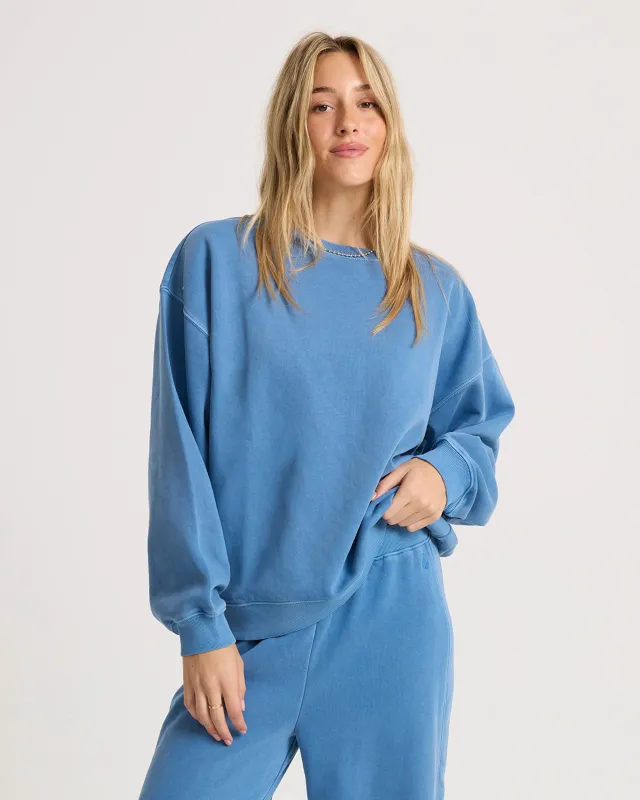 Women's Stone Soft Crew made by Volcom